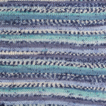 Strickgarn Drops Fabel Print Print 522 Turquoise/Blue Strickgarn - 2