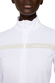 Moletom/Suéter J.Lindeberg Seasonal Janice Mid Layer White XL Camisola - 3