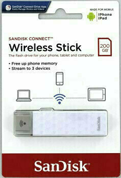 Κλειδί USB SanDisk Connect Wireless Stick 200 GB - 5