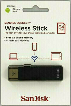 USB flash meghajtó SanDisk Connect Wireless Stick 64 GB - 9