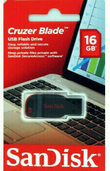 USB-minne SanDisk Cruzer Blade 16 GB SDCZ50-016G-B35 16 GB USB-minne - 2
