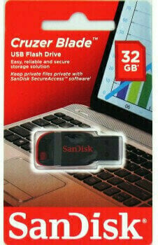 Clé USB SanDisk Cruzer Blade 32 GB SDCZ50-032G-B35 32 GB Clé USB - 3