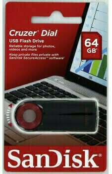 USB Flash Drive SanDisk Cruzer Dial USB Flash Drive 64 GB - 2