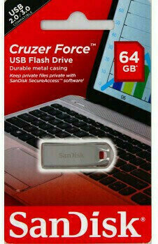 Clé USB SanDisk Cruzer Force 64 GB SDCZ71-064G-B35 64 GB Clé USB - 3