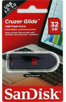 Unidade Flash USB SanDisk Cruzer Glide 32 GB SDCZ60-032G-B35 32 GB Unidade Flash USB - 5