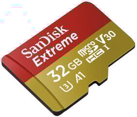 Speicherkarte SanDisk Extreme 32 GB SDSQXAF-032G-GN6AA Micro SDHC 32 GB Speicherkarte - 1