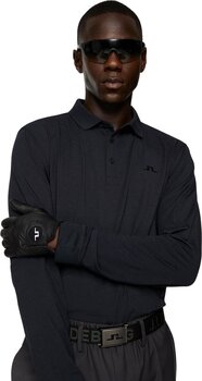 Polo J.Lindeberg Florian Long Sleeve Black L Polo - 5