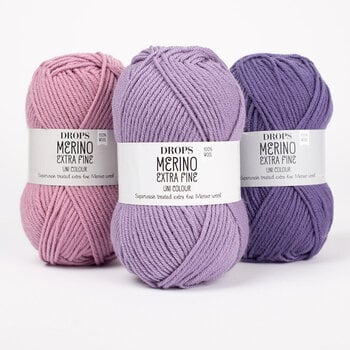 Νήμα Πλεξίματος Drops Merino Extra Fine Uni Colour 53 Moss Green Νήμα Πλεξίματος - 3