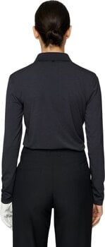 Πουκάμισα Πόλο J.Lindeberg Flor Long Sleeve Black XL Πουκάμισα Πόλο - 3