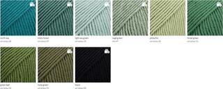 Stickgarn Drops Merino Extra Fine Uni Colour 15 Light Sea Green Stickgarn - 5