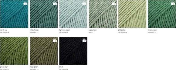 Fil à tricoter Drops Merino Extra Fine Uni Colour 33 Rose Fil à tricoter - 6