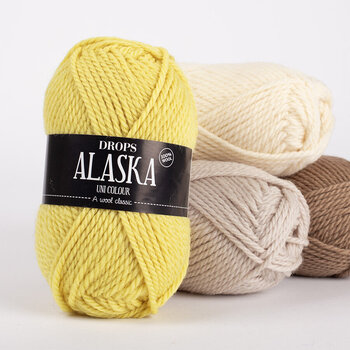 Hilo de tejer Drops Alaska Mix 05 Dark Grey Hilo de tejer - 2