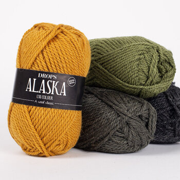 Pletací příze Drops Alaska Mix 05 Dark Grey Pletací příze - 5