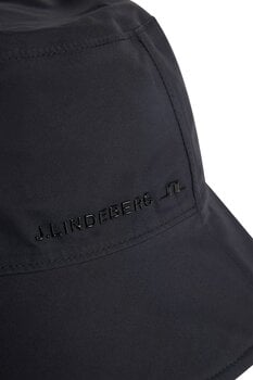 Hat J.Lindeberg Sandy Rain Black Bucket Hat - 3