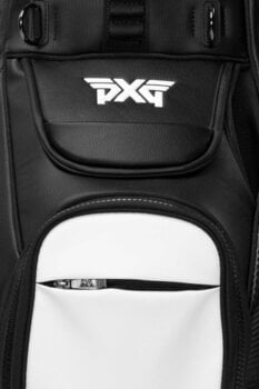 Sac de golf cu stativ PXG Hybrid Sac de golf cu stativ Black-Black/White - 2