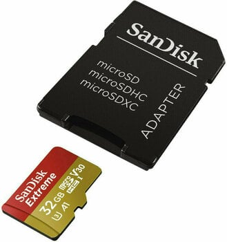 Carte mémoire SanDisk Extreme 32 GB SDSQXAF-032G-GN6AA Micro SDHC 32 GB Carte mémoire - 4