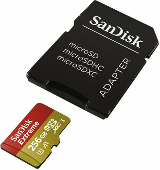 Scheda di memoria SanDisk Extreme microSDXC UHS-I Card 256 GB - 4