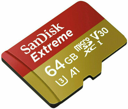 Карта памет SanDisk Extreme microSDXC UHS-I Card 64 GB - 3