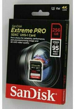 Paměťová karta SanDisk Extreme Pro SDXC UHS-I Memory Card 256 GB - 2