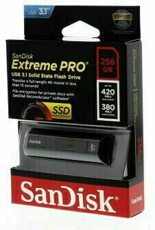 USB flash disk SanDisk Extreme PRO 256 GB SDCZ880-256G-G46 - 8