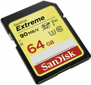 Geheugenkaart SanDisk Extreme SDXC UHS-I Memory Card 64 GB - 4