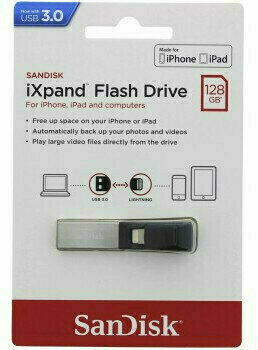 USB ключ SanDisk iXpand Flash Drive for iPhone and iPad 128 GB - 2