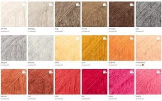 Przędza dziewiarska Drops Brushed Alpaca Silk Uni Colour 20 Pink Sand Przędza dziewiarska - 6