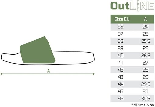 Rybářská obuv Delphin Rybářská obuv Slide Sandals OutLINE CARP - 39 - 5