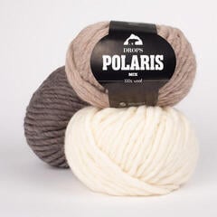 Strickgarn Drops Polaris Uni Colour 03 Dark Grey Strickgarn - 1