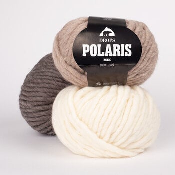 Filati per maglieria Drops Polaris Uni Colour 11 Light Grey Filati per maglieria - 2