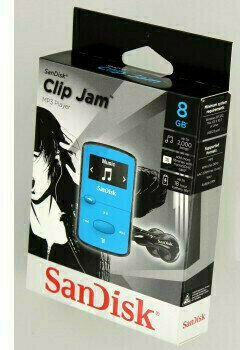 Kézi zenelejátszó SanDisk Clip Jam Kék - 3