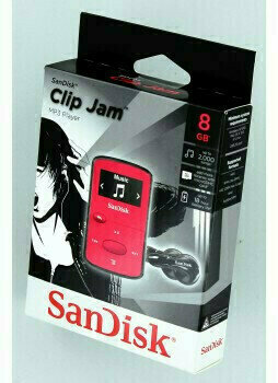 Leitor de música portátil SanDisk Clip Jam Pink - 2