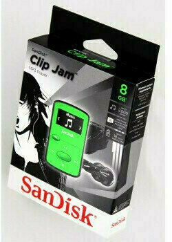 Vreckový hudobný prehrávač SanDisk Clip Jam Zelená - 2