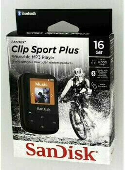 Kannettava musiikkisoitin SanDisk Clip Sport Plus Musta - 5