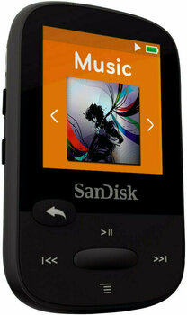 Kannettava musiikkisoitin SanDisk Clip Sport Black - 4