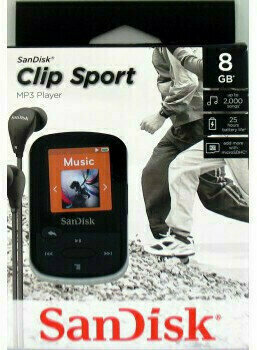 Leitor de música portátil SanDisk Clip Sport Black - 5