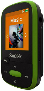 Prenosni žepni predvajalnik SanDisk Clip Sport Green - 4