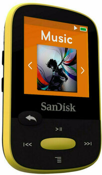 Kézi zenelejátszó SanDisk Clip Sport Yellow - 2