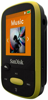 Kapesní hudební přehrávač SanDisk Clip Sport Yellow - 3