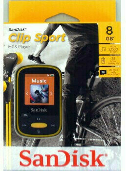 Kézi zenelejátszó SanDisk Clip Sport Yellow - 5