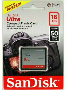 Memóriakártya SanDisk Ultra 16 GB SDCFHS-016G-G46 CompactFlash 16 GB Memóriakártya - 2