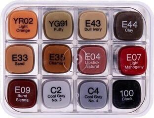 Felt-Tip Pen Copic Classic Markers Architecture Colours 12 pcs - 1