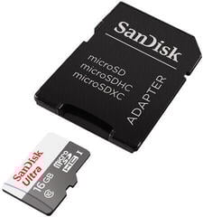 Carte mémoire SanDisk Ultra 16 GB SDSQUNS-016G-GN3MA Micro SDHC 16 GB Carte mémoire - 1