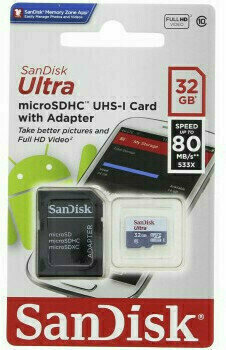 Cartão de memória SanDisk Ultra 32 GB SDSQUNS-032G-GN3MA Micro SDHC 32 GB Cartão de memória - 2