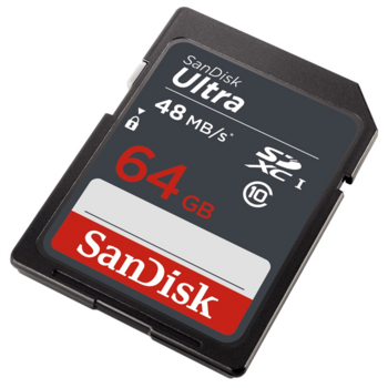 Cartão de memória SanDisk Ultra 64 GB SDSDUNB-064G-GN3IN SDXC 64 GB Cartão de memória - 3