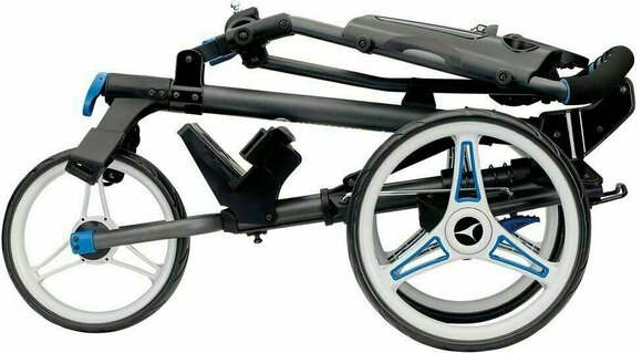 Manuální golfové vozíky Motocaddy P1 Blue Golf Trolley - 2
