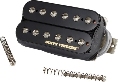 Humbucker Pickup Gibson Dirty Fingers Black Humbucker Pickup - 3