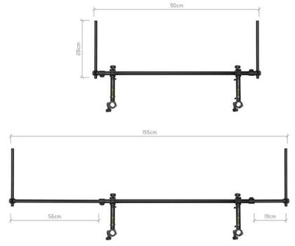 Rod Pod, Pique Delphin Rod Holder REAXE UniFIX Duo Rod Pod, Pique - 6