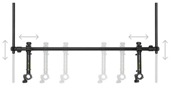 Rod Pod, Picchetto pesca Delphin Rod Holder REAXE UniFIX Duo Rod Pod, Picchetto pesca - 7