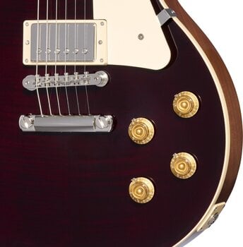 Guitarra elétrica Gibson Les Paul Standard 50s Figured Top Translucent Oxblood Guitarra elétrica - 6